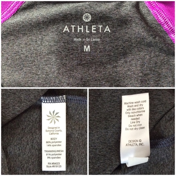 Athleta Tenacity Long Sleeve Top Medium - Picture 7 of 8